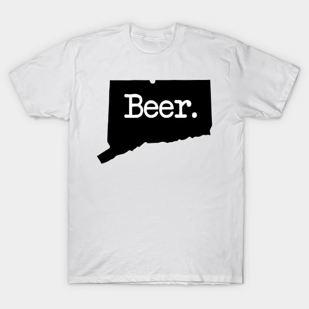 Connecticut Beer CT T-Shirt by mindofstate